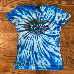 University of Florida Gators Tie-Dye Cotton Tee, Large